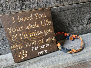 Pet Memorial Sign