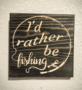 I'd rather be fishing