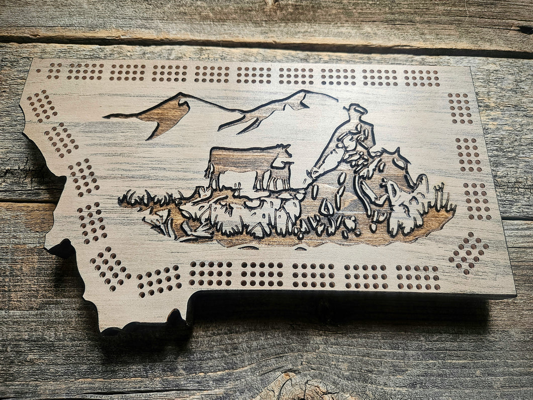 Cribbage Board-Rancher