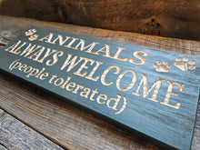 Animals Welcome (people tolerated)