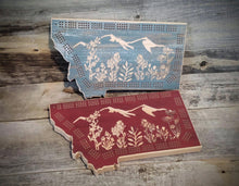 Cribbage Board-Wildflowers Mtns