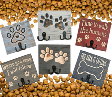 Made in Montana leash and collar hooks, wooden, wholesale 