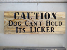 Caution Dog Licker