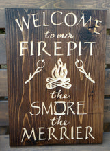 Firepit signs- Smore's or Toasted