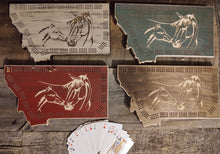Cribbage Board- Horses