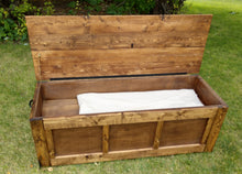 Hidden storage blanket chest