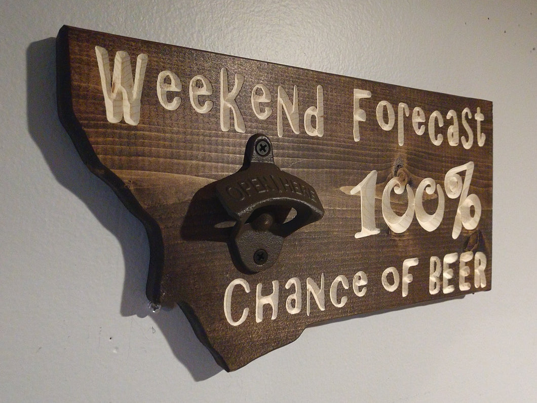 MT Bottle Opener- Weekend Forecast