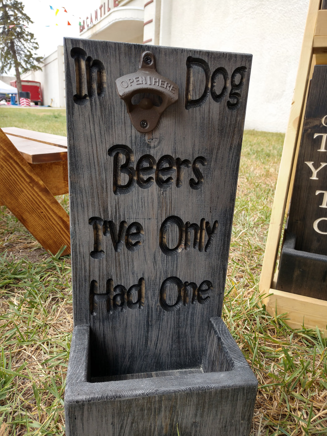 Catch Cap Bottle Opener- Dog Beers