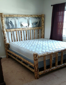 Metal Insert Log Bed