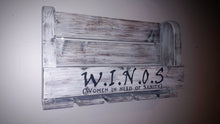 4 Glass Wine Rack- W.I.N.O.S