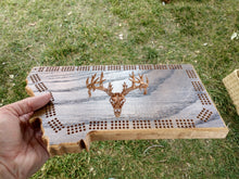 Cribbage Board-Deer skull