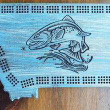 Cribbage Board- Trout
