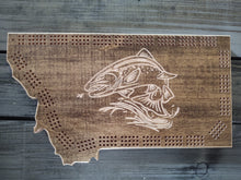 Cribbage Board- Trout