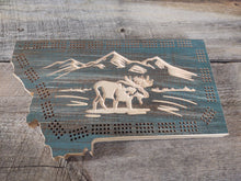 Cribbage Board- Moose