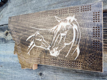 Cribbage Board- Horses
