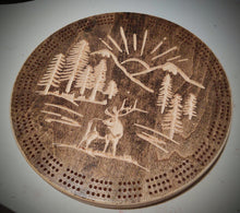 Cribbage Board- Mountain Elk
