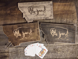 Cribbage Board- Bison