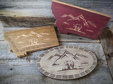 Cribbage Board- Mtn Bear