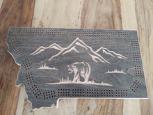 Cribbage Board- Mtn Bear