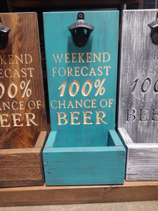 Catch Cap Bottle Opener- Weekend Forecast