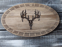 Cribbage Board-Deer skull