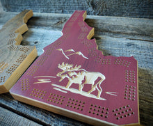Cribbage Board IDAHO- Moose