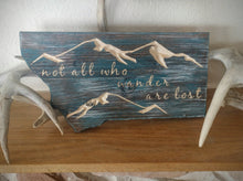 MT-Not all who wander