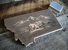 Cribbage Board- Moose