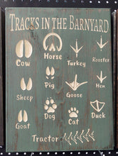 Tracks of the Barnyard