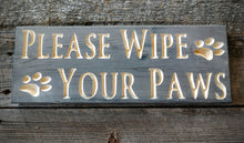 Please Wipe Your Paws