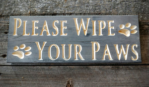 Please Wipe Your Paws