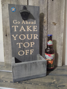 Catch Cap Bottle Opener- Top Off